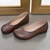 Single Shoes Female Spring Breathable New Simple Wind Commuter Flat Bottom Slip-On Square Head Shallow Mouth Casual Lazy Shoes