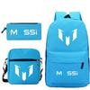 Football Printed Student Backpack Multifunctional Usb Interface Large Capacity Leisure Travel Backpack