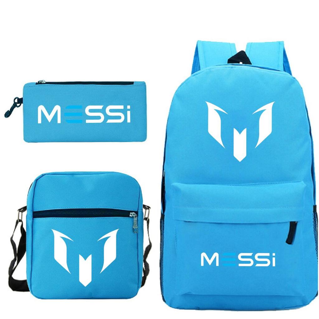 Football Printed Student Backpack Multifunctional Usb Interface Large Capacity Leisure Travel Backpack