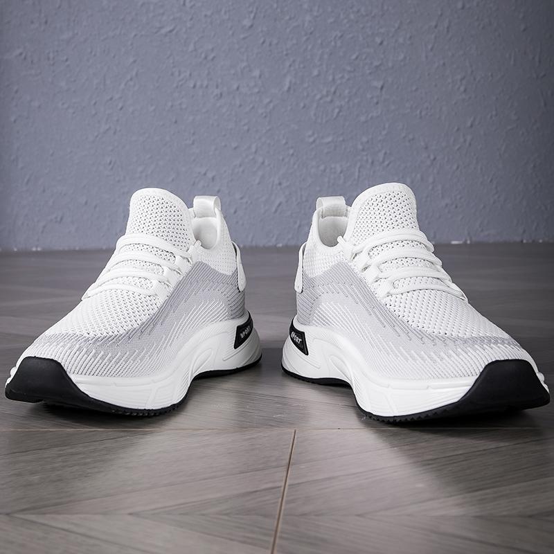 Mesh Elevator Shoes Men Casual Sports Sneakers 2026 Summer Breathable Hidden 6cm 8cm Height Increasing Shoes Male Taller Lifting