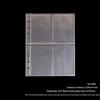 Polaroid A5 6-Hole Photo Album Refill Pages, Transparent PP, 76543 Inch, Loose-Leaf