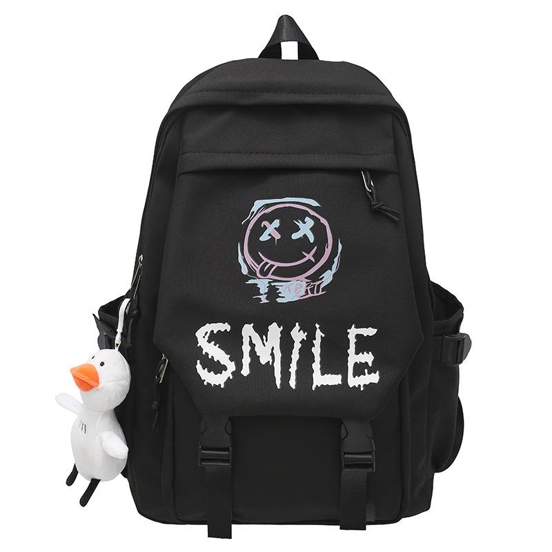 Fashion Letter Backpack Elementary School Students Junior High School Students High Quality Female Students