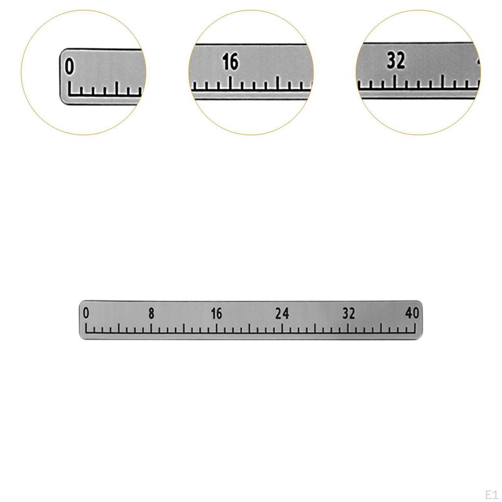 Fish Ruler Fishing Tackle Lightweight Easy to Read Clean Measuring Measure