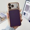 For MagSafe 6D Plating Soft TPU Artificial Leather Phone Case For iPhone 17 Pro Max 15 14 13 16 Pro Max Shockproof Back Cover