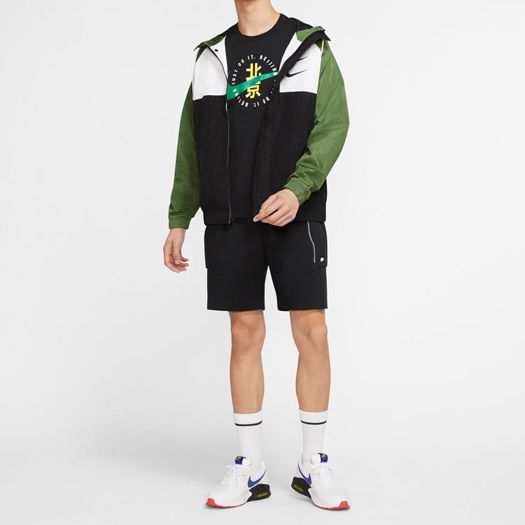 Nike Lightweight Comfortable Short Sleeve T-Shirt Men Tops Black CZ3579-010