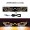 Matrix Pixel Panel Animated Car Truck Eye Truck Devil's Eye Light  Front and Rear Windshield