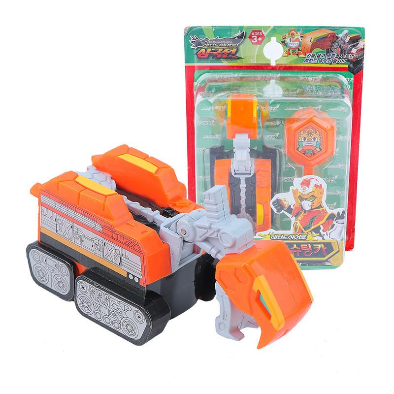 Dream Of Three Kingdoms Action Toy Mech Car With Ejector Function For Gift Kids