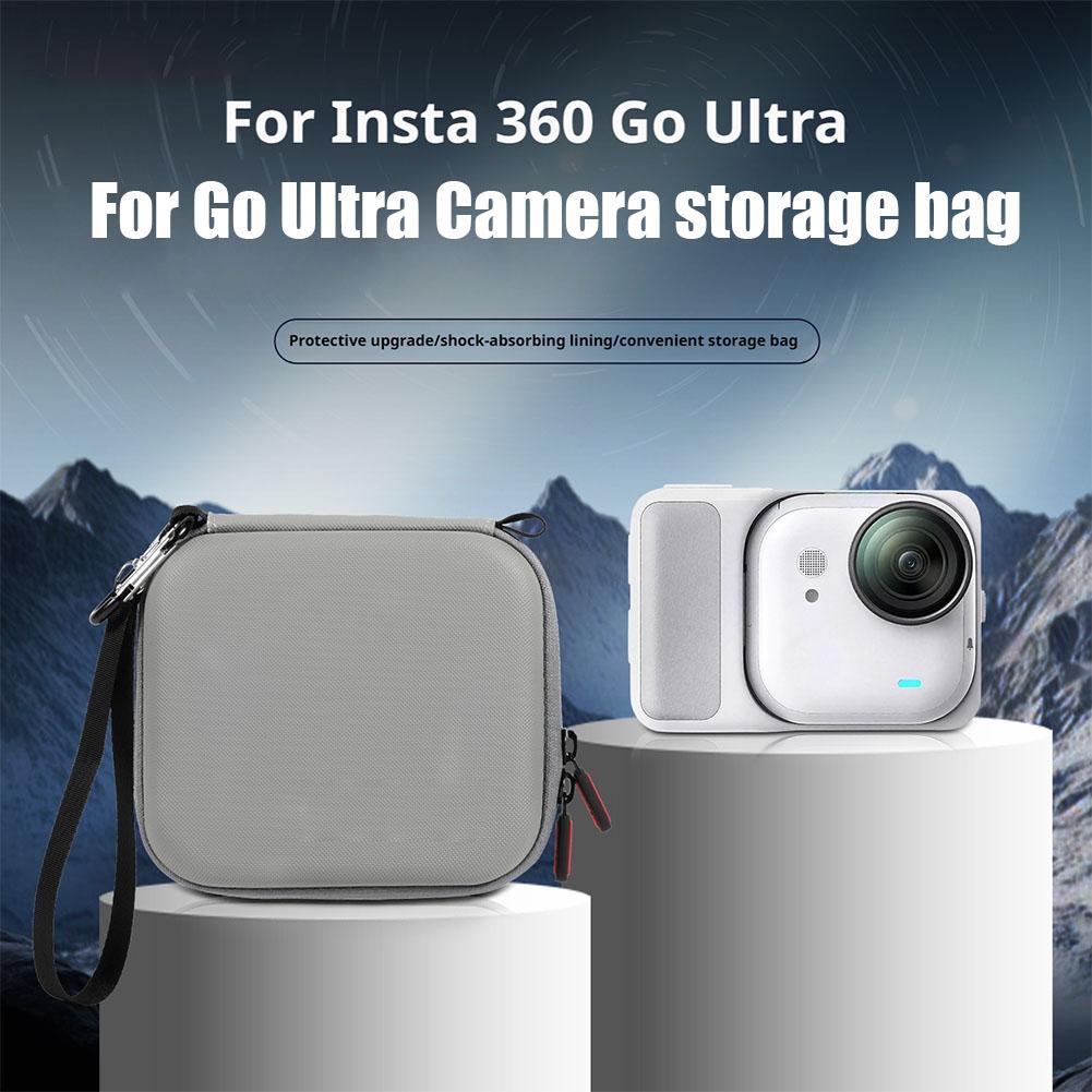 Carrying Bag For Insta360 Go Ultra Storage Bag Anti-Scrach Dustproof Protective Case Travel Portable Handbag Camera Organizer