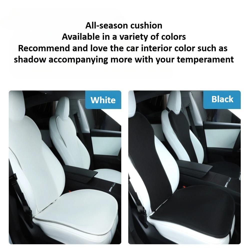 Ice Silk Cushion for Tesla Model 3 Highland Model Y Juniper Seat Cover Summer Breathable Cooling Pad Seat Cushion Accessories