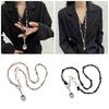 Chic and Quirky Spoon Pendant Necklace Delicate Spoon Pendant Necklace Elegant Braided Strings Neckchain Adornments