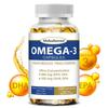 Mshuheene Omega-3 Capsules, 120 Count, Ultra Concentration, 495 mg EPA, 330 mg DHA, Gluten Free