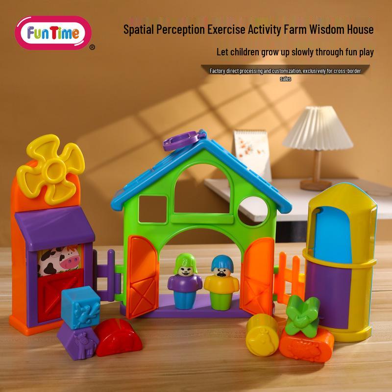 

Fintai Animal Farm Role-Playing Building Blocks for Ages 1-3