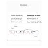 New Ultra Light Anti Blue Light Reading Glasses PC Fashionable Full Frame Comfortable High-definition Presbyopia Glasses To +4.0