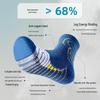 Men's Thickened Mid-Calf Running & Sports Socks - Marathon, Basketball, Badminton