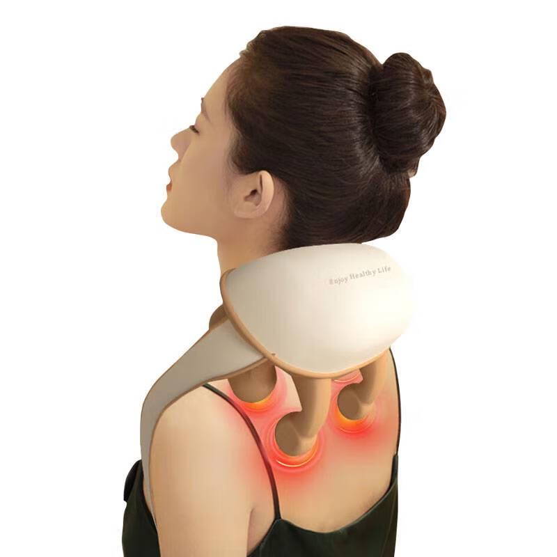 Hezheng Cervical Neck & Shoulder Kneading Massager CN Plug (adapter Included)