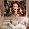 FFrida KKahlo Hanging Bohemian Tapestry Bohemian Wall Tapestries Mandala Kawaii Room Decor