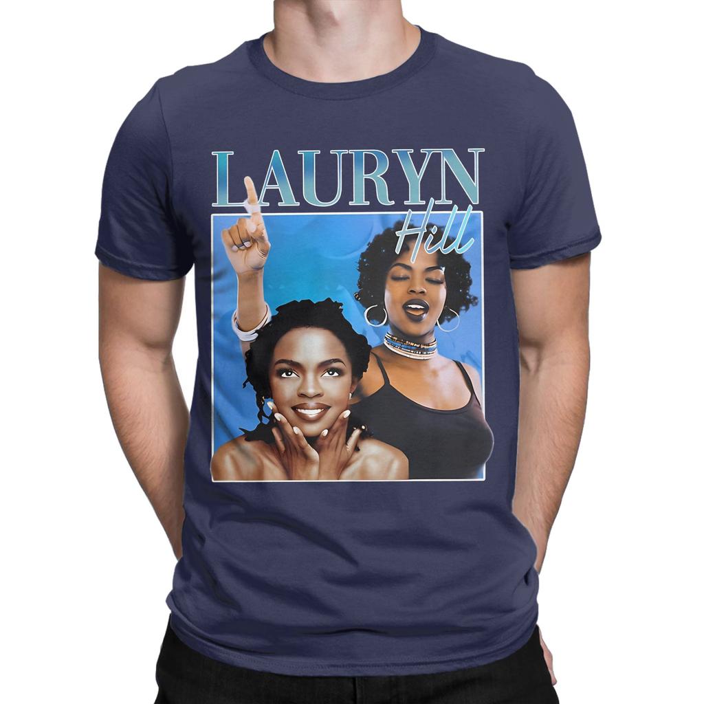 Lauryn Vintage Hill Fugees Funny Graphic 100 Cotton Tshirt Fugees Tees Tops For Unisex
