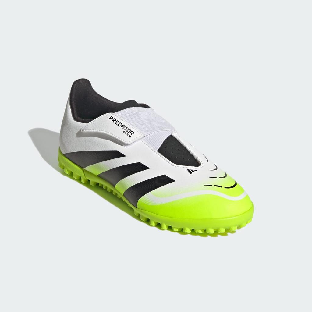 adidas Predator Club TF H L Kids JH8871 Kids' Performance Sports Shoes Cloud White / Core Black / Lucid Lemon