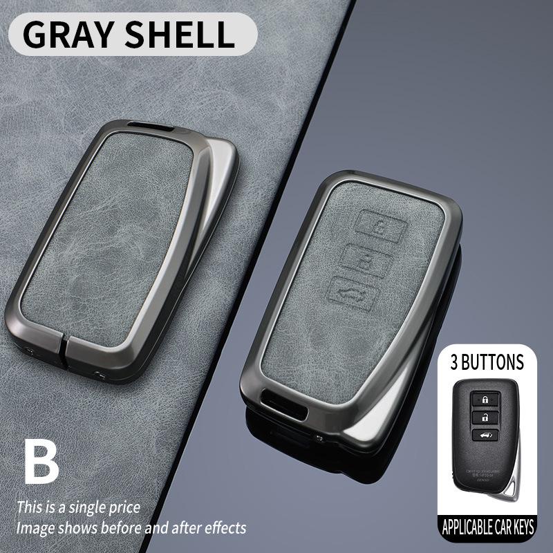 

Lexus Car Key Case for ES200/300h, RX450h/NX300, LX570 - Protective Shell & Buckle