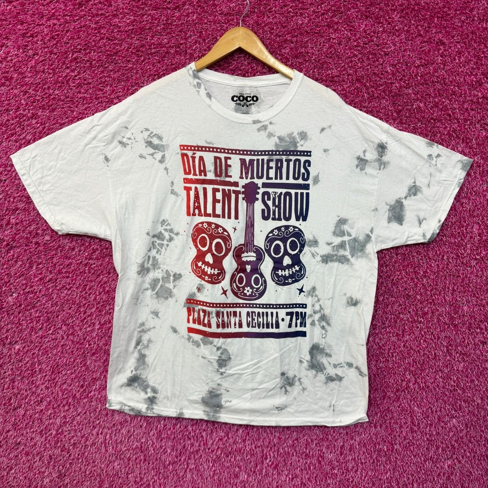 

Coco Día De Los Muertos Poster tiedye T-shirt. S