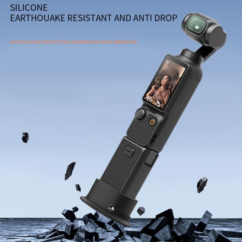 Strong Silicone Mounting Stand Universal Silicone Holder Not Vibration Camera Base Provides Secure Placement for Drones Pocket 4