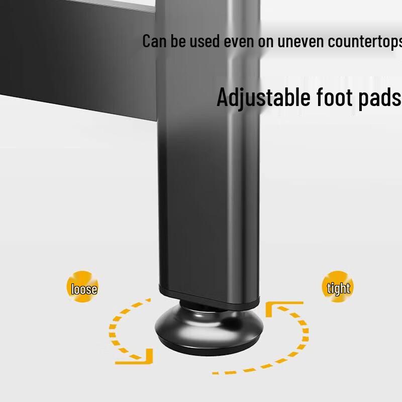 Expandable Kitchen Microwave Oven Storage Rack