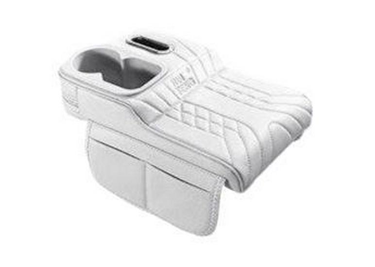 Zunjie S800 Armrest Box Pad with Tissue Box, Cup Holder, and Storage Bag for Car Interior Accessories.