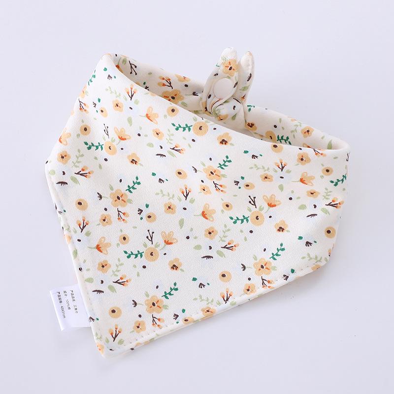 Waterproof Baby Triangle Bib - Pure Cotton for Newborns, Boys & Girls