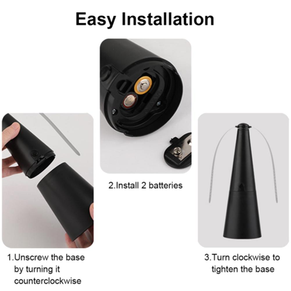 Outdoor Fly Bug Repeller Kitchen Dining Table Meal Pest Fan Desktop Tabletop Electric Battery Operated Food Protector Tool