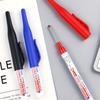 Large Capacity Long Head Markers Pen Bathroom Woodworking Decoration Multi-purpose Deep Hole Marker Pens Pen Black Ink