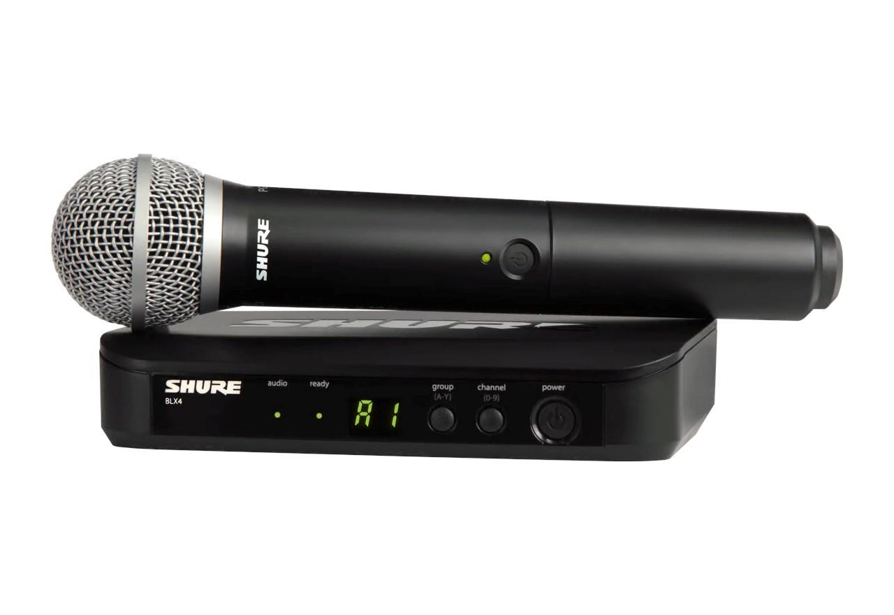 Shure BLX24E/PG58-H8E - Wireless System with Microphone
