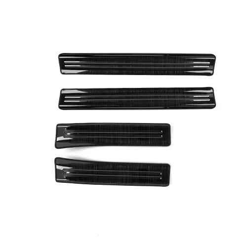 

For Hyundai Kona SX2 2026-2026 Car Tuning 4PCS Stainless Steel Inner Door Sill Protector Cover Trim Car Supplies