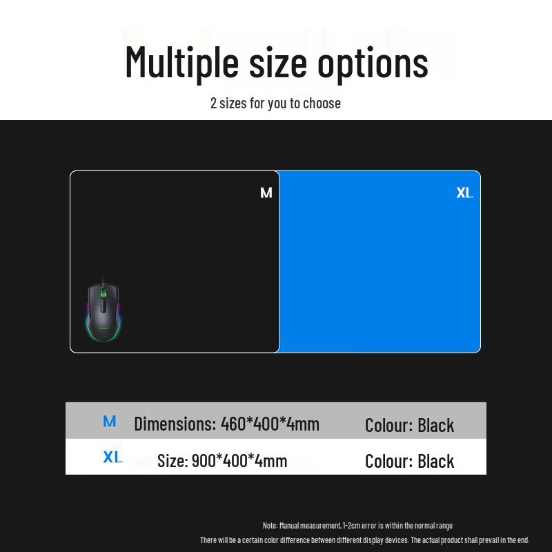 LESAILES Extra Large Coarse Mesh Gaming Mouse Pad