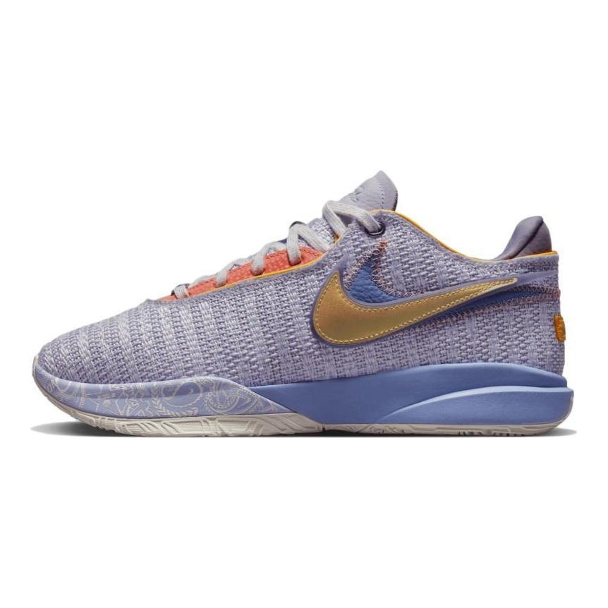 Nike LeBron 20 EP "Purple And Gold" Sneakers DJ5422-500
