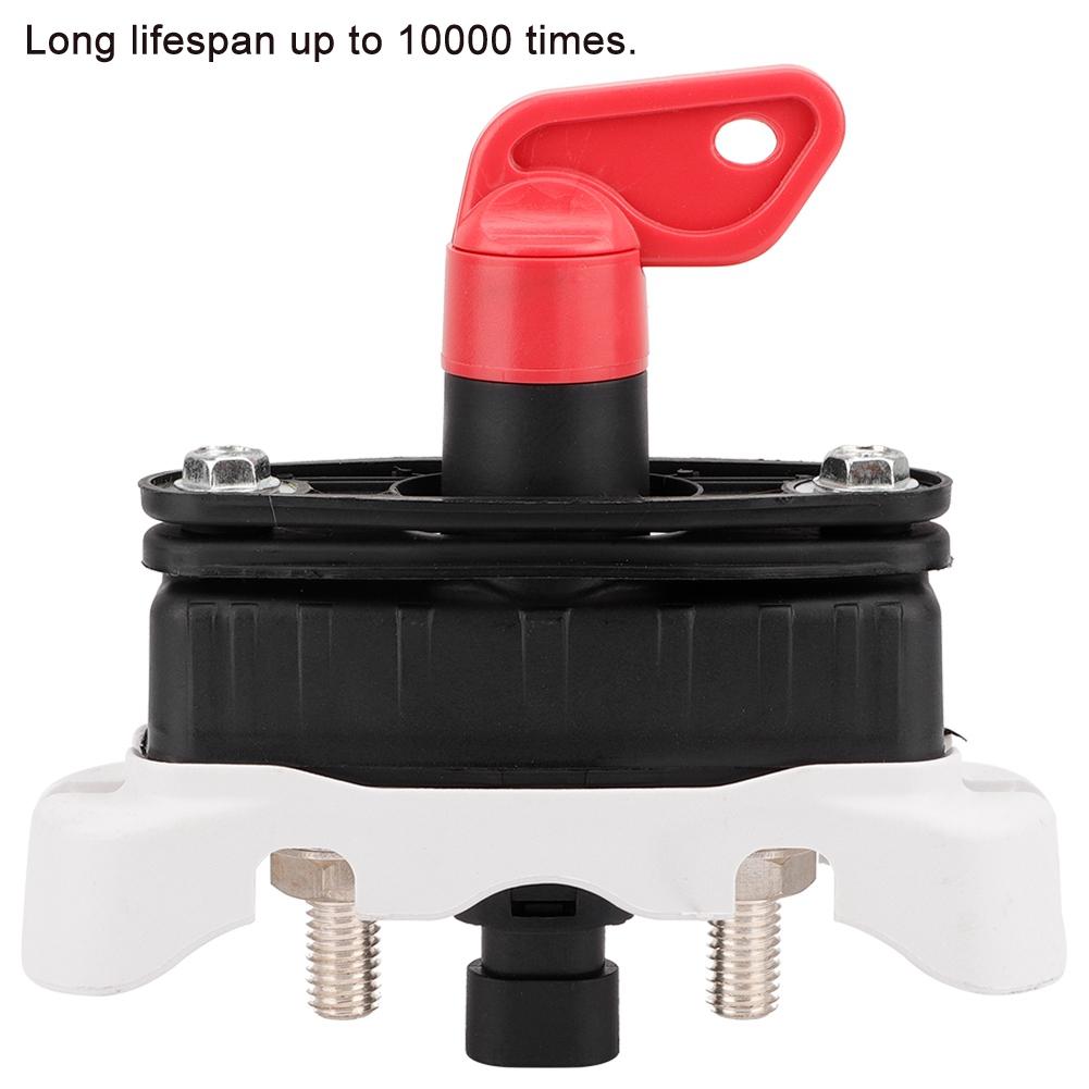 Car Truck Boat Battery Isolator Disconnect Switch Motor Homes Rotary Power Switch Cutter