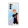 Haikyuu Hinata Attacks Anime For OPPO Reno7 SE 6 5 Z F 4G 5G Find X2 X3 Neo Lite Pro Plus Transparent Soft Phone Case Coque