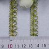 5m/16.4ft each pack white black lace trims ribbons curve lace fabric sewing centipede wedding braided curtain dress DIY accessor