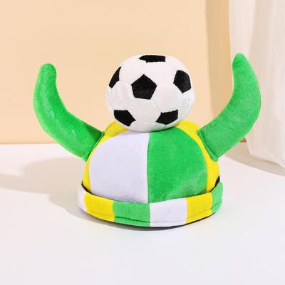 Karneval Weltmeisterschaft Fußball Stierkopf Partyhut für Feiern und Weihnachten