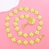 Rhomb Hollow Waist Chain Ethnic Thai Body Jewelry Belly Dance Belt  Water Splashing Festival