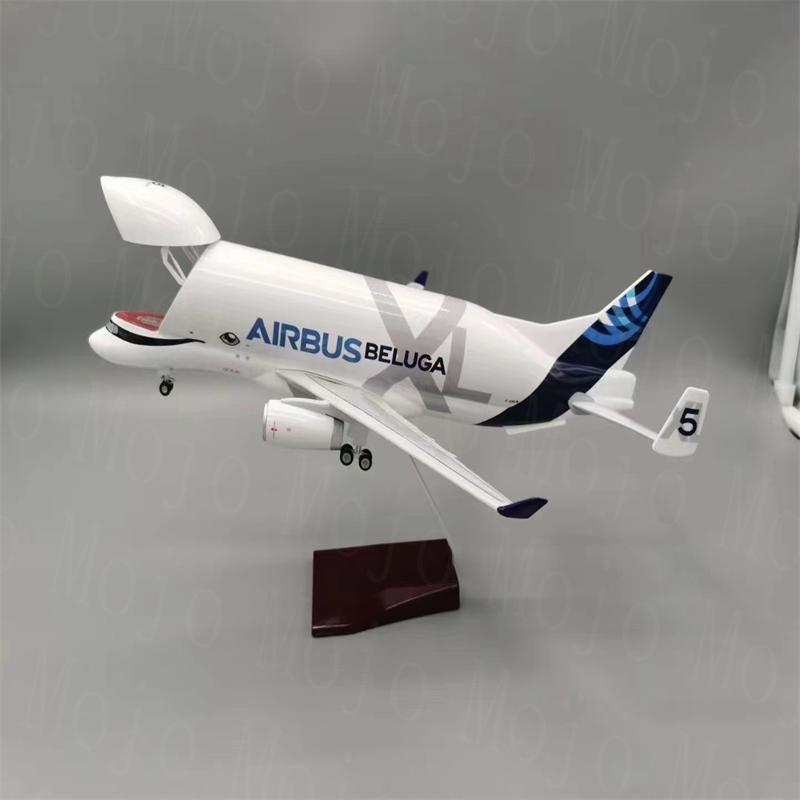 42CM Airbus Super Beluga A300-600ST Model Plane 1:150 Scale Simulation Aircraft Model Airlines Resin Transport Airplane Model