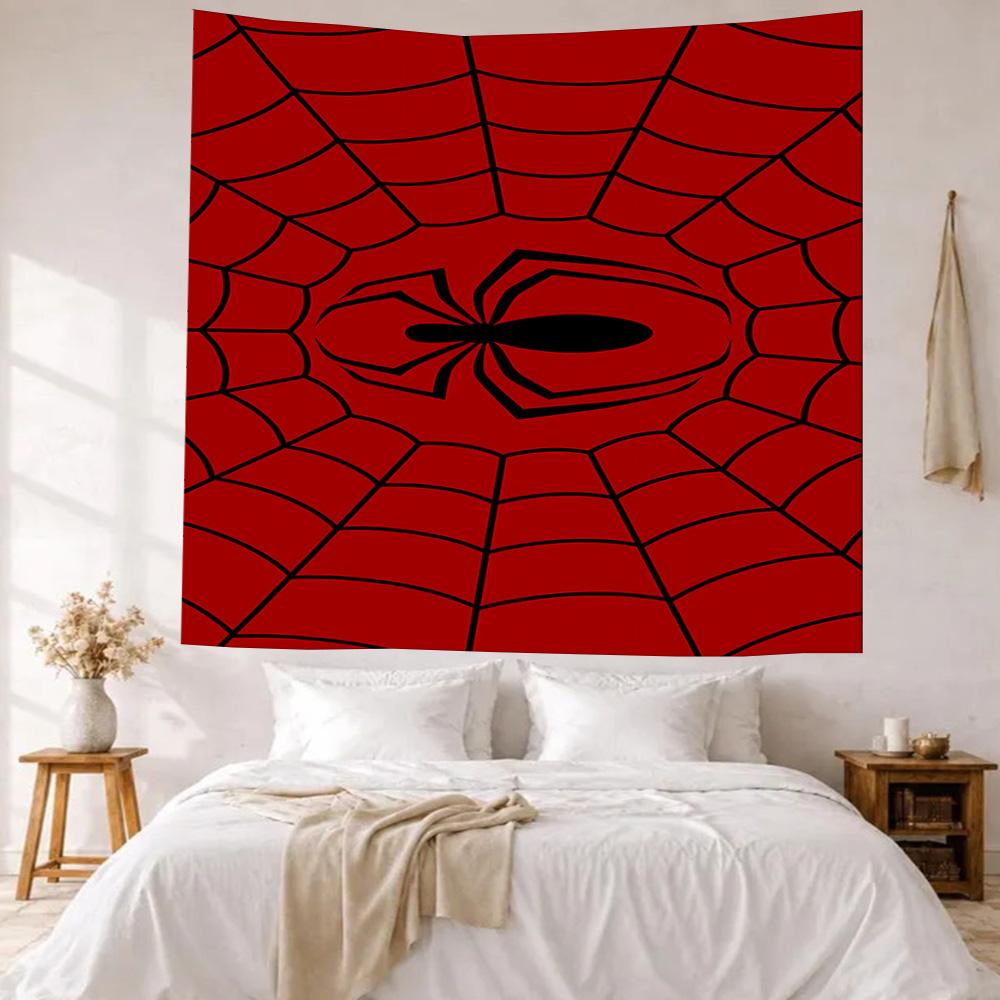Spider Web Wall Decor Tapestry Art For Pet Memorial Birthdaywedding Party Backdrop Family Gift