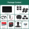 7 Inch Touch Screen 4 Channels Split Screen BSD Radar Alarm Car DVR Recorder Parking Monitor With 4PCS 1080P AHD Backup Camera