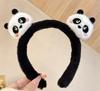 Süßes Panda-Puppen-Stirnband Kopfschmuck Gesicht waschen Haarspange Haarklammer Haarband Schleife Kinder Erwachsene Haarschmuck