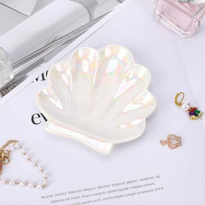 Shell Jewelry Dish Tray Jewelry Ring Holder Realistic Shape Compact Size Engagement