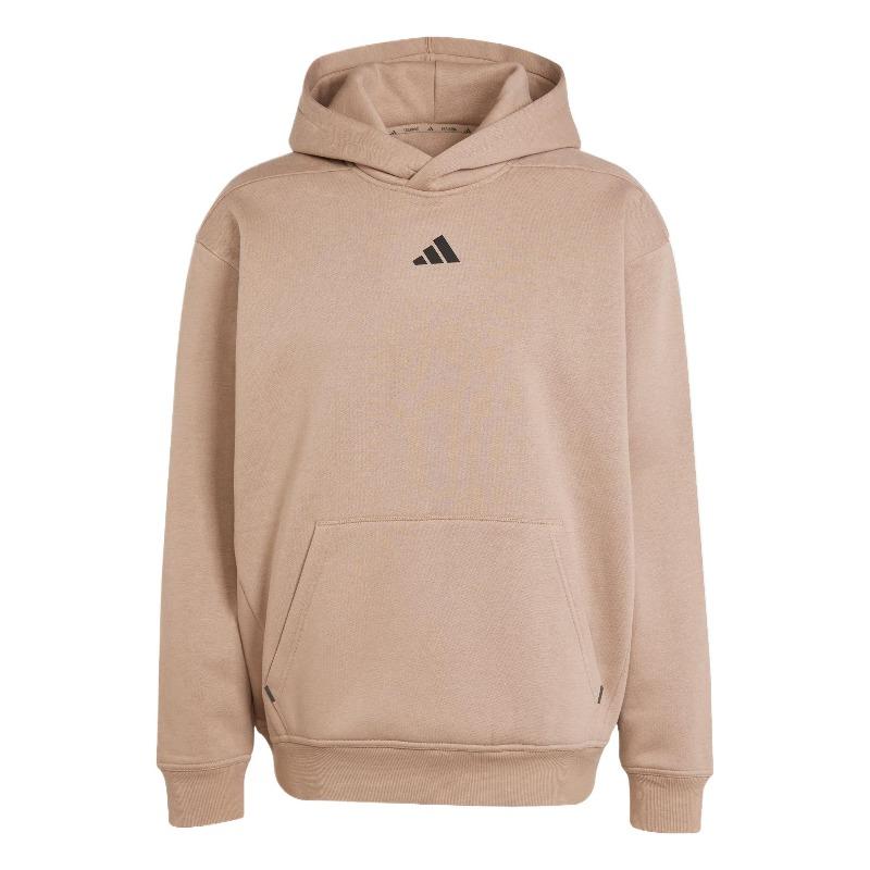 adidas Power Oversized Comfortable Loose Hoodie Men Hoodies Khaki JZ6250
