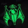 Outdoor Tree Hanging Ornaments Halloween Glow-in-the-Dark Bat Wall Stickers, Luminous Decals, Indoor Holiday Decor Spooky Yard Party Decorations