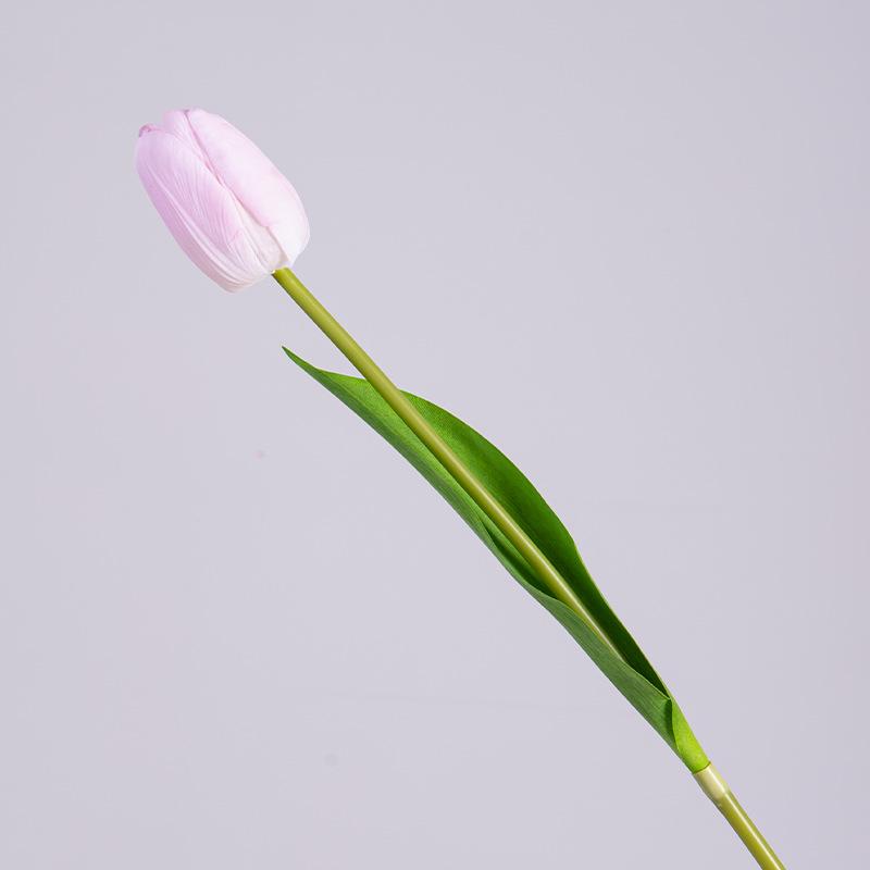 Künstliche Blumen mit feuchtigkeitsspendender Haptik, Tulpen, Künstliche Blumen, Heimdekorationsornamente, Seidenblumen, Requisiten für Hochzeitsfotografie