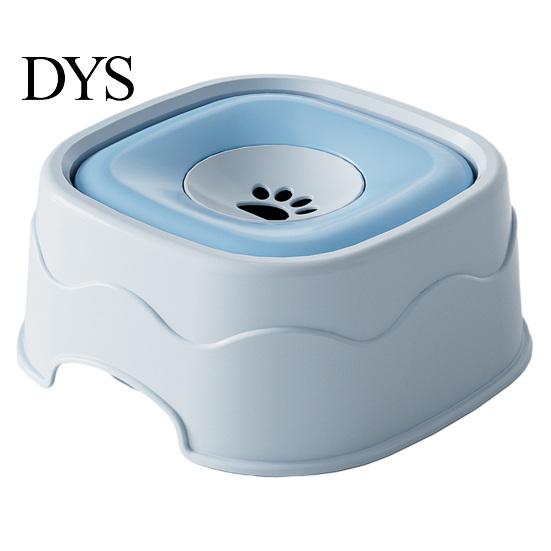 Large Capacity Pet Water Feeder Bowl with Floating Disk, No Spill Dispenser Slow for Dogs Cats, Splash Proof Drink Dog Drinking