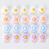 50 Pièces Mini Marguerites 3D Charms Nail Art Accessoires Fournitures de Décoration Manucure Matériaux Design Dos Plat Bijoux d'Ongle DIY