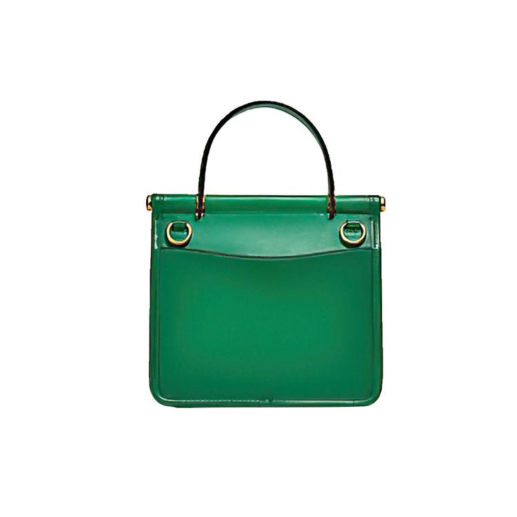 Coach Willis Leather Crossbody Bag, Shoulder Bag, Handbag Small Women's Distressed Green 5789-B4GN